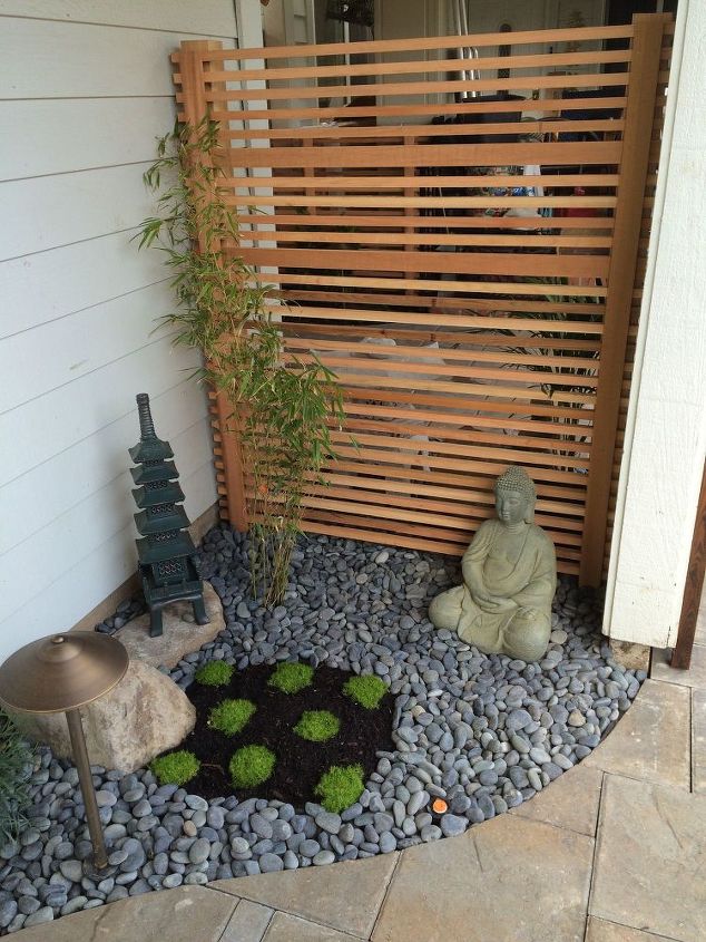 small japanese courtyard garden, gardening, landscape, outdoor living, ponds water features