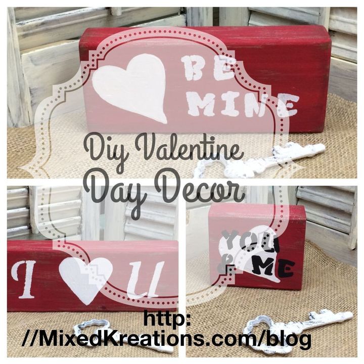 easy valentines day projects, seasonal holiday decor, valentines day ideas