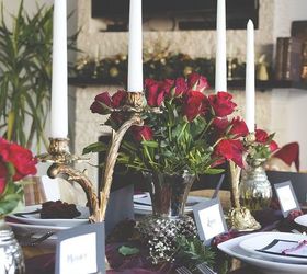 valentine s day and the perfect red table setting, home decor, seasonal holiday decor, valentines day ideas