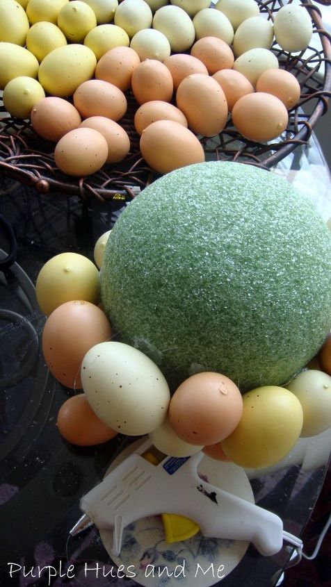 topiaria de ovo de pscoa