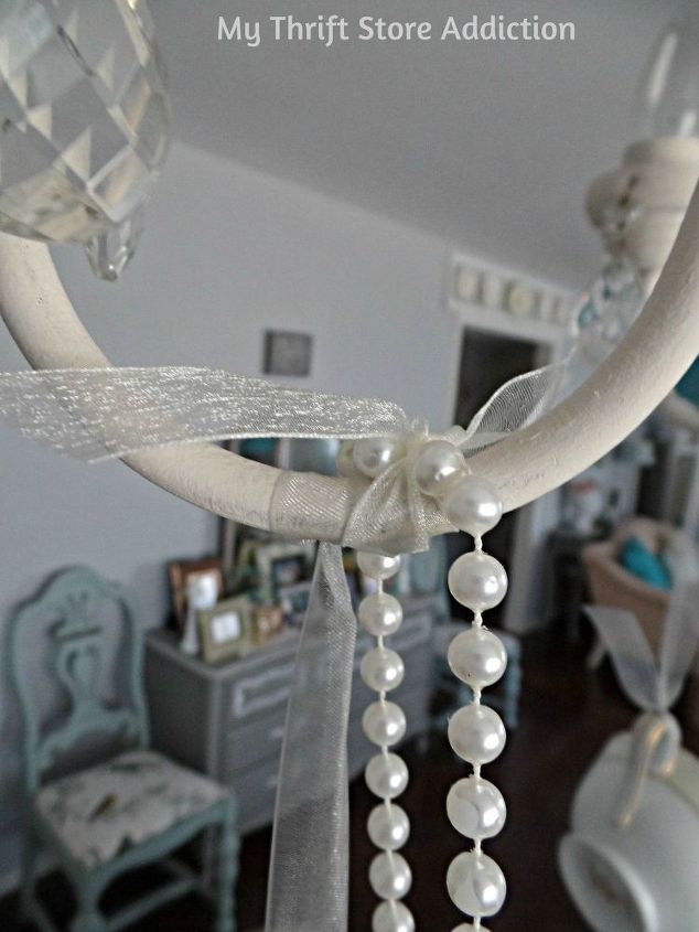 diy whimsical teacup chandelier lazygirldiy, lighting, repurposing upcycling