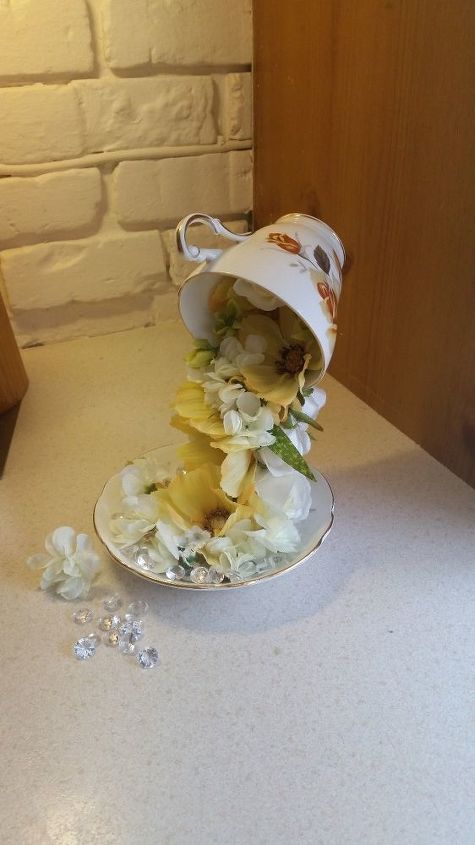 Diy Floating Tea Cups Hometalk