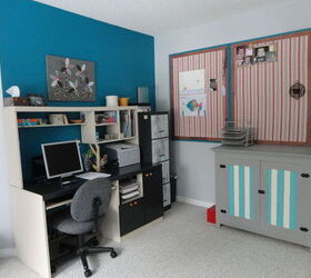 office craft room makeover, chalk paint, craft rooms, diy, painted furniture, repurposing upcycling, woodworking projects