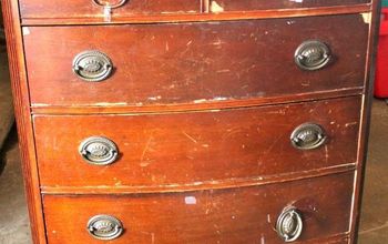 Bruised and Battered Turned Blue and Beautiful Dresser Makeover