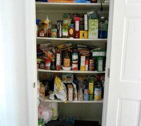 how to organize a pantry, closet, how to, organizing, Pantry Before