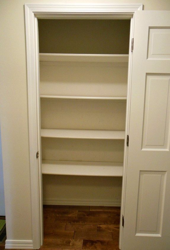 how to organize a pantry, closet, how to, organizing, Pantry Empty