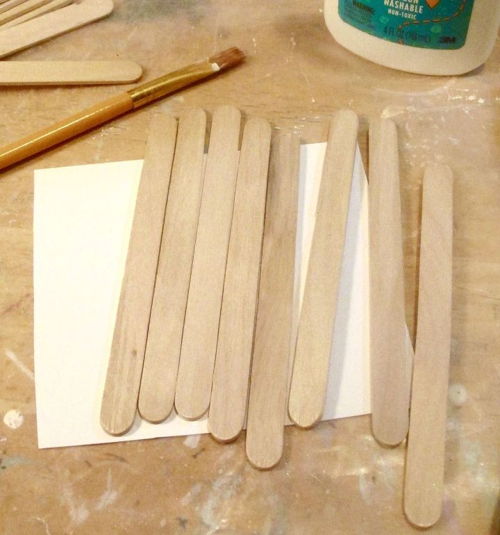 fairy garden doors easy craft stick diy, crafts, gardening