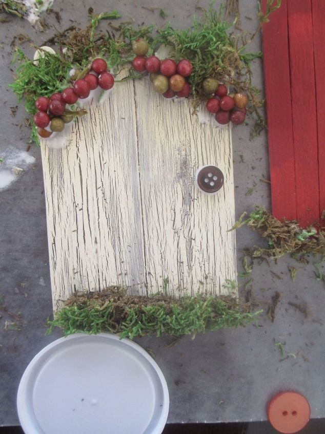 puertas de jardn de hadas fcil bricolaje con pegamento para manualidades