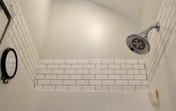 Solution For Water Damage Over a Shower Stall