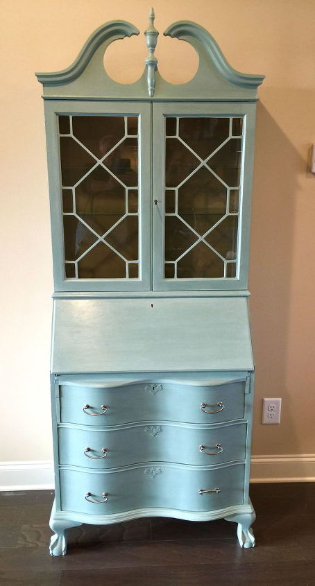 empty nesters update with color, chalk paint, painted furniture