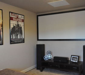 movie night make your own projector screen for less than 100, diy, how to, wall decor