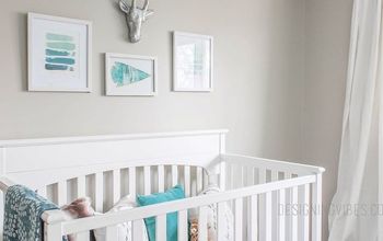 Dark Outdated Space to Fresh, Tribal Nursery