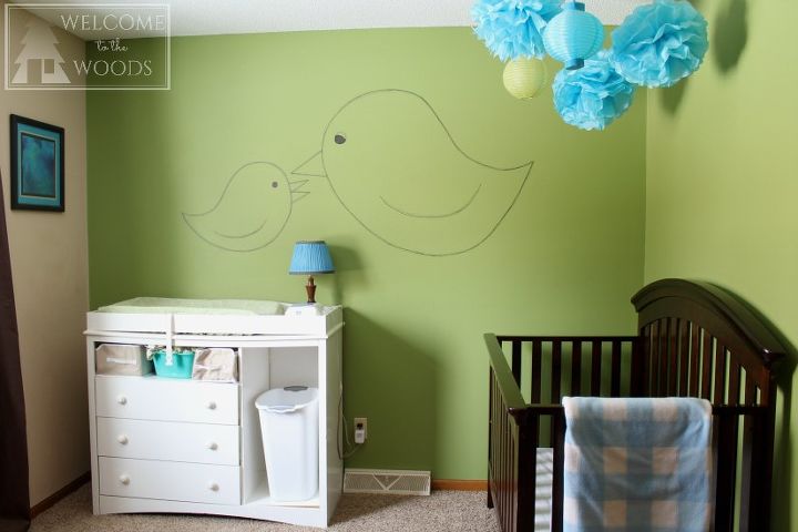 baby boy bird theme nursery, bedroom ideas