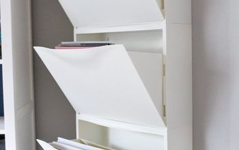 Ikea Hack: Trones Shoe Holder for Paper Storage