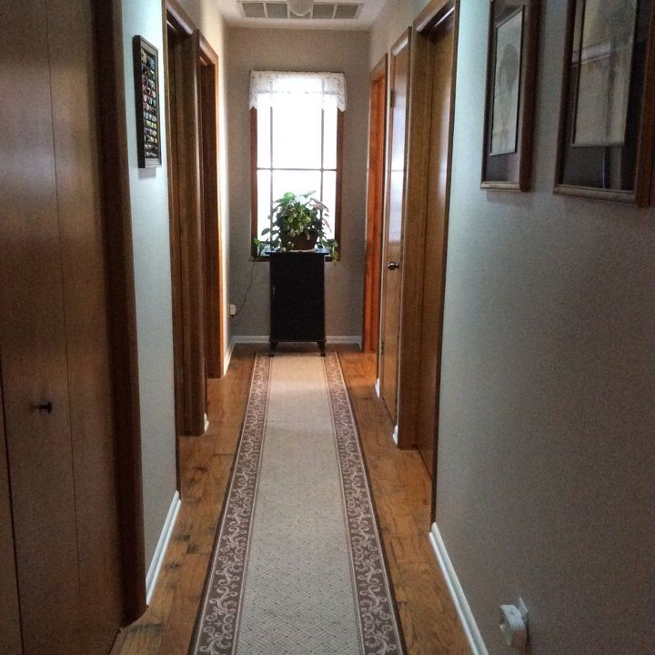 my long dark hallway needed some lights