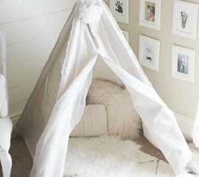 s 15 ridiculously cool uses for leftover pvc pipe, crafts, repurposing upcycling, Build a Whimsical Playtime Teepee