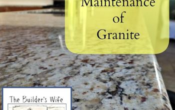 Proper Care and Maintenance of Granite #SpringCleaning