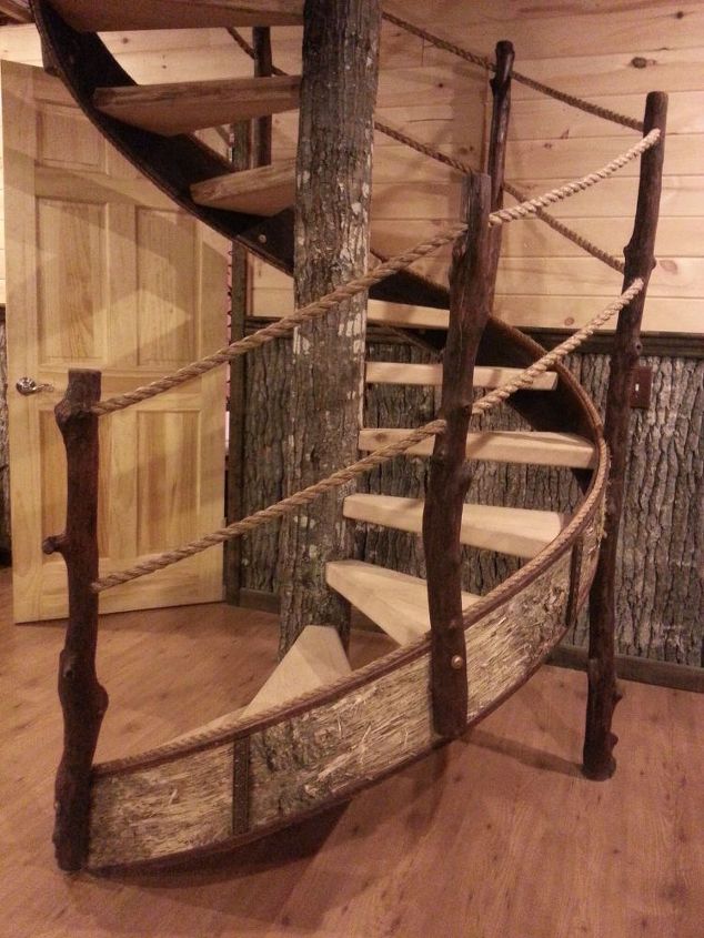 bark walls harvesting poplar bark, diy, repurposing upcycling, wall decor