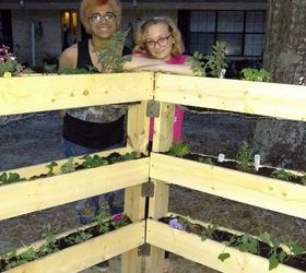 so the kids wanted a garden, container gardening, diy, gardening, woodworking projects