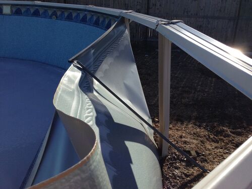 pool ground above round foot seats broke ft four places rails need liner problem hometalk repair