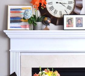 family room refresh newyearnewroomchallenge, fireplaces mantels, home decor, living room ideas
