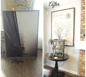 ikea wall art to restoration hardware letter hack all in one, crafts, repurposing upcycling, wall decor