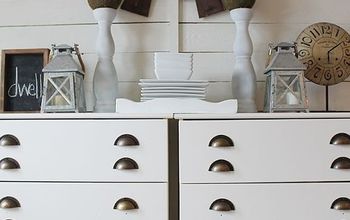 Ikea Hack: Tarva Dresser Turned Printers Console Style Buffet