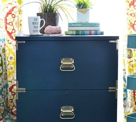 a new life for an old filing cabinet, chalk paint, painted furniture