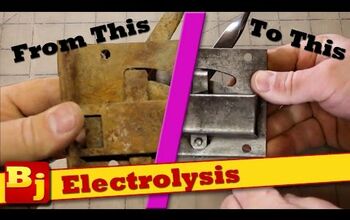 How to Remove Rust Via Electrolysis, AMAZING