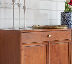 drexel declaration sideboard makeover, cleaning tips, painted furniture