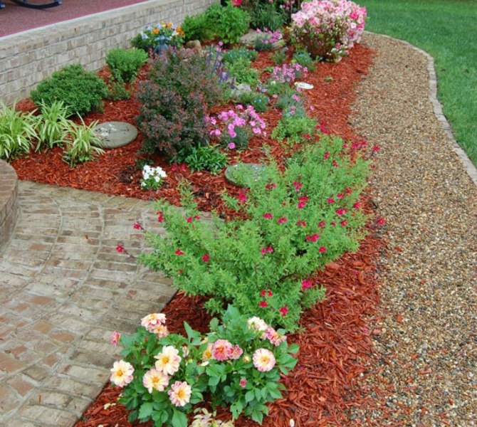 9 budget ways to make your walkway look even better than last year, Add a walkway as a flower bed border