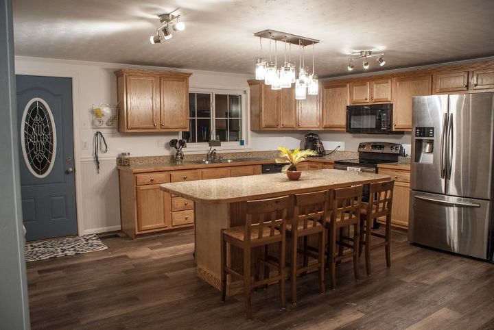 foreclosure renovation kitchen edition, diy, home improvement, kitchen design, painting