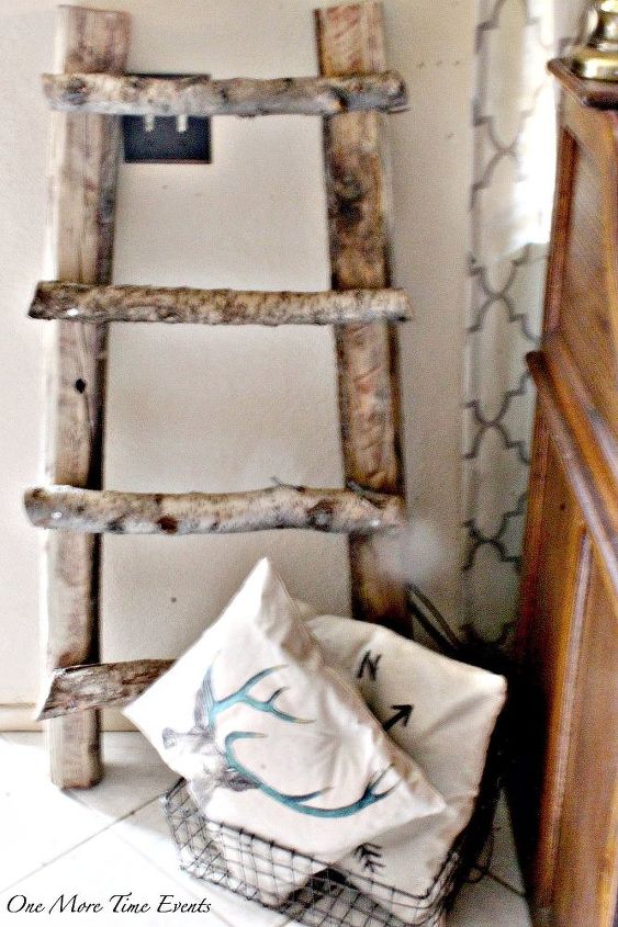 diy blanket ladder, fences, how to, repurposing upcycling, storage ideas, woodworking projects
