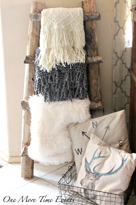 diy blanket ladder, fences, how to, repurposing upcycling, storage ideas, woodworking projects
