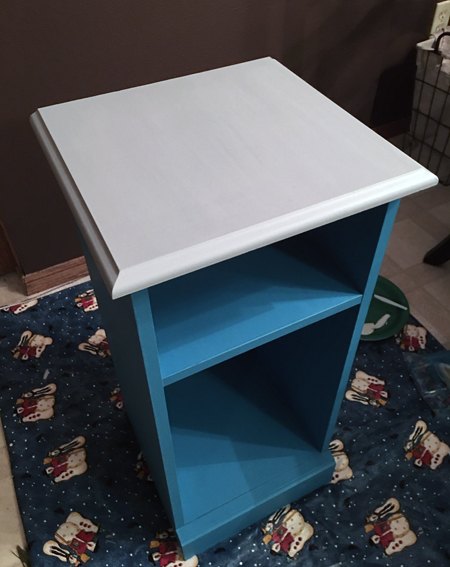 cheapo side table flip love my diy home, painted furniture