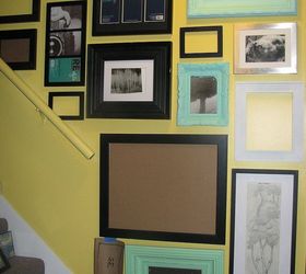epic staircase gallery wall, stairs, wall decor
