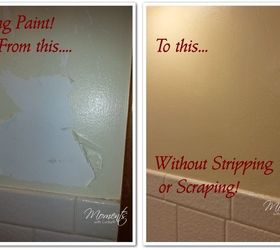 How to Fix Peeling Paint Without Scraping!