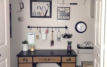 Craft Room Closet Makeover {Love My DIY Home)