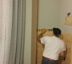 built ins for our bedroom, bedroom ideas, diy, shelving ideas, The beginnings of the project