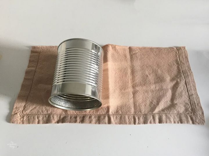 30dayflip latas envolvidas em tecido