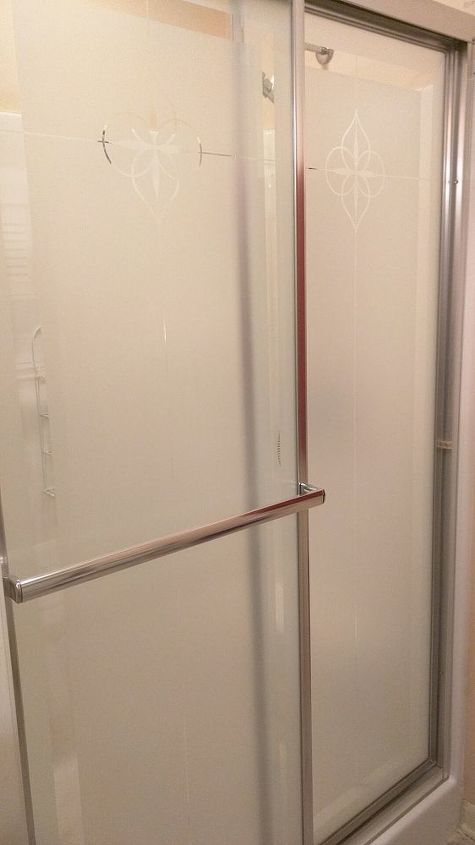 how to diy hinged shower door