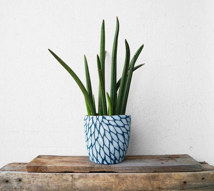 s 15 reasons not to trash your ugly worn out sweaters, crafts, repurposing upcycling, Make your spring flower pots look unique