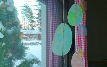  Ideia de decoração de janela de Páscoa #easterggs
