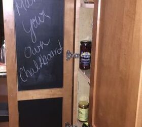 diy chalkboard pantry doors, chalkboard paint, closet, crafts, doors
