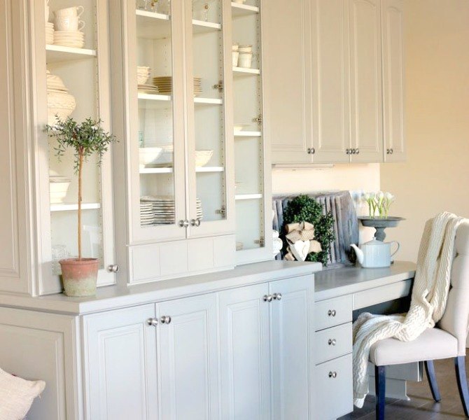 s 20 ways to get a fixer upper makeover without being on the show, home decor, painted furniture, rustic furniture, Use warm grey hues for cozier decor