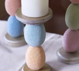 easter egg candle holders, crafts, diy, easter decorations, how to, seasonal holiday decor