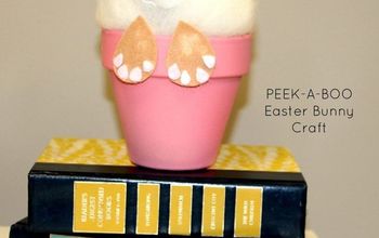 Conejito de Pascua en una maceta #EasterPreview