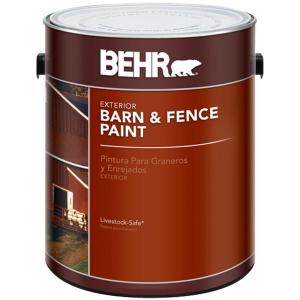 red or white, fences, painting
