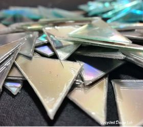 add some bling to your table upcycled cd placemats, crafts, repurposing upcycling