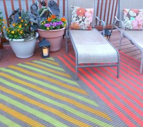 Easy DIY Initial Outdoor Rug & Front Porch Freshen-Up – Less Than